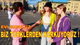 TÜRKLERDEN KORKAN RUS KIZLARI (Ruslara Sorduk)