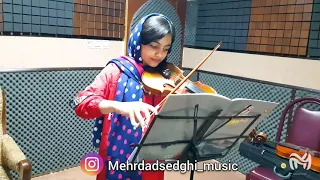 Paul Mauriat - Love is Blue ,Violin Cover by Mehrdad Sedghi's Student