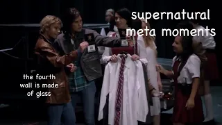 supernatural smashing the fourth wall