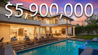 Inside A $5,900,000 MODERN TROPICAL MANSION | Los Angeles Mansion Tour