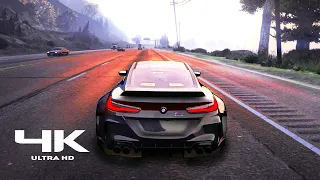 BMW I8 2022  RTX 3090 ti Max settings ULTRA realistic graphics mod GTA 5