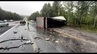 Жесткие ДТП на дороге /Смертельные аварии на дорогах/подборка дтп/ аварии с фурами #14