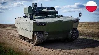 Polish-made Borsuk IFV with 40 mm cannon