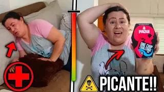 PROBAMOS LA *PAPITA* MAS *PICANTE* 🌶️ DEL MUNDO 🌎 CASI ME ¡MUER0!😱 TERRIBLE EXPERIENCIA 🥵