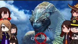 Konosuba/Crimson family React to God of war World serpent 2018