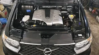 UAZ Patriot 2019 V8 3UZ-FE #3 first run