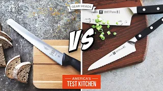 Bread Knife vs. Utility Knife: Which Type of Serrated Knife is for You? | Gear Heads