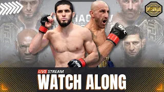 UFC 294 Makhachev vs Volkanovski II Watch Along | Prelims + Main Card | Guest Fighters & More