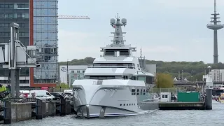 NORN 1601 Lürssen Yacht in Kiel