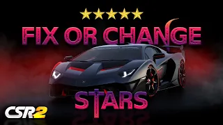 Fix Or Change The Stars Of Any Car In CSR2  - 2021 Hack
