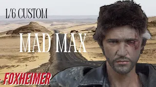 Mad Max The Road Warrior 1/6 action figure custom head sculpt Mel Gibson Battle Damaged 02 SOLD