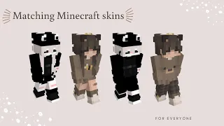 matching minecraft skins 2021 // * with all the links * #5