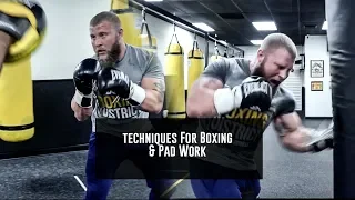 Techniques For Boxing & Pad Work | Alactic Capacity Fight Conditioning Workout