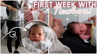 NEWBORN BABY'S FIRST WEEK OF LIFE!