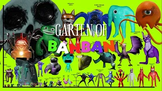 Garten of Banban 1,2,3,4,6 HEIGHT COMPARISON + THEIR VOICE LINES Size Comparison of Garten of Banban