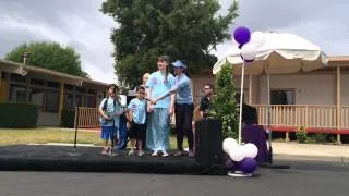 Nathan performs at Blind Children's Learning Center 5k Walk 2015