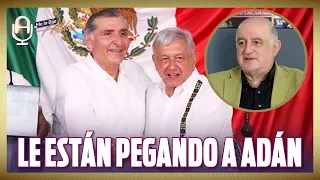 AMLO preocupado por ATAQUES y FUEGO AMIGO contra ADÁN AUGUSTO: Roy Campos