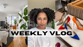 WEEKLY VLOG! Settling into NYC life, Taking out my braids & Affordable Fall Fashion | MONROE STEELE