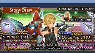 DFFOO Global - Prompto EX+ & Freya EX+ Banner