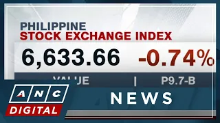 PSEi closes lower at 6,633 | ANC