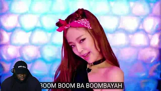 American react to BLACKPINK - '붐바야'(BOOMBAYAH) M/V