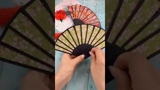 How to Make Antiquity Palace Style Folding fan