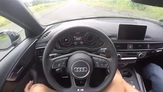 Audi A4 3.0 TDI Quattro 272HP German Autobahn POV