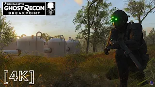 Ghost Recon Breakpoint - Splinter cell suit power plant clear 4K 60FPS