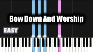 Benjamin Dube - Bow Down And Worship | EASY PIANO TUTORIAL by SA Gospel Piano