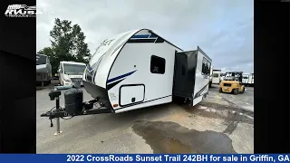 Remarkable 2022 CrossRoads Sunset Trail Travel Trailer RV For Sale in Griffin, GA | RVUSA.com