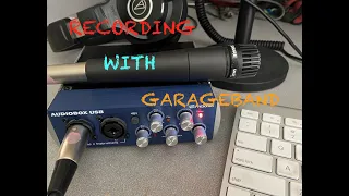 Recording Acoustic Guitar With GarageBand