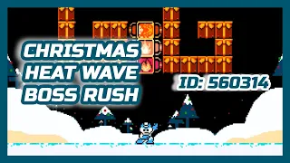 Christmas Heat Wave Boss Rush | Mega Man Maker