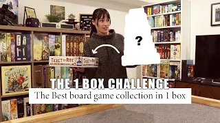 Best board game collection in 1 box! | THE 1 BOX CHALLENGE!