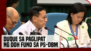 Paglipat ng P47.6B pondo ng DOH sa PS-DBM noong pandemic, base sa public pronouncement ni FPRRD – Du