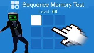Making an AUTOCLICKER that DESTROYS The Human Benchmark Test (Sequence Memory Test)