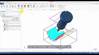 Mastercam 2018 Multiaxis Essentials Tutorial 10 Part 4 - Multisurface to Finish the Part (Captioned)