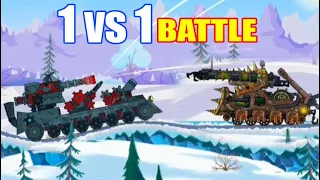 GERAND BENT BARREL : TANK CLOCKMAN VS LEGENDARY TANKS IN 1 VS 1 BATTLE