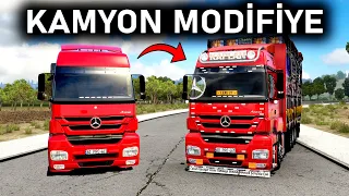 SONUNDA KAMYONU MODİFİYE ETTİK! ETS 2 MOD Logitech G29