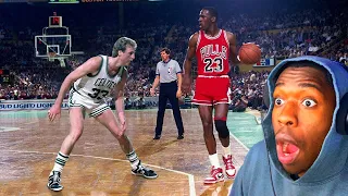 *MICHAEL* *JORDAN* VS *LARRY* *BIRD* | THE DAY *LARRY* *BIRD* SHOWED *MICHAEL* *JORDAN* WHO'S BOSS