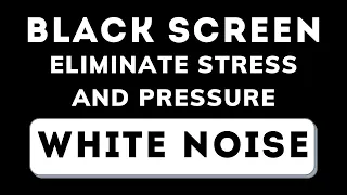 Black screen with white noise | Sleep well, reduce stress - 24 hours