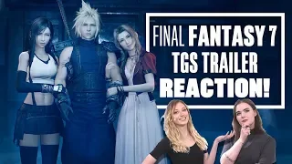 Final Fantasy 7 Remake Trailer REACTION - Let's Watch Final Fantasy 7 Remake Trailer