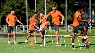 Shakhtar preparing for the game against Dynamo (5/09)