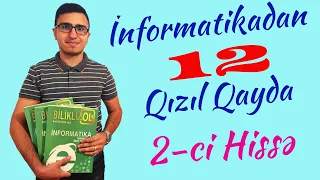 Informatikadan 12 Qızıl Qayda 2-ci hissə. Əli Ələkbərzadə