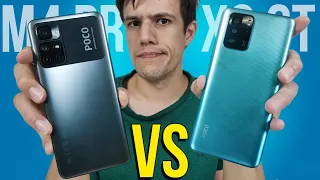 POCO M4 Pro 5G vs POCO X3 GT comparativo!! Qual tem a MELHOR TELA, BATERIA E CÂMERA?