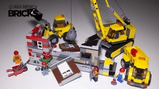 Lego City 60076 Demolition Site Speed Build Review