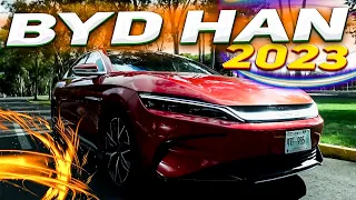 BYD HAN 2023 - "first review"🏆very rare and expensive electric car