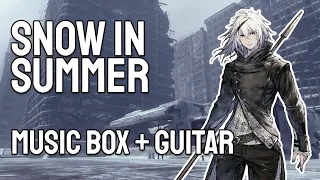 Snow in Summer - Music Box Cover | NieR Replicant Relaxing Music for Studying or Sleeping