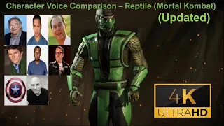 Character Voice Comparison (Updated) - Reptile (Mortal Kombat)