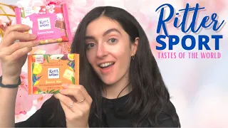 NEW Ritter Sport chocolate bars review - Tastes of the World