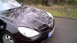 2006 MERCEDES SLK200 1.8 KOMPRESSOR CONVERTIBLE AUTO BLACK